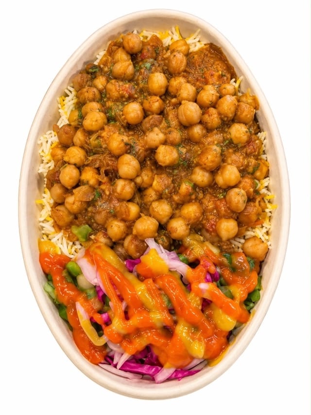 Chana Masala Bowl (Chickpeas).