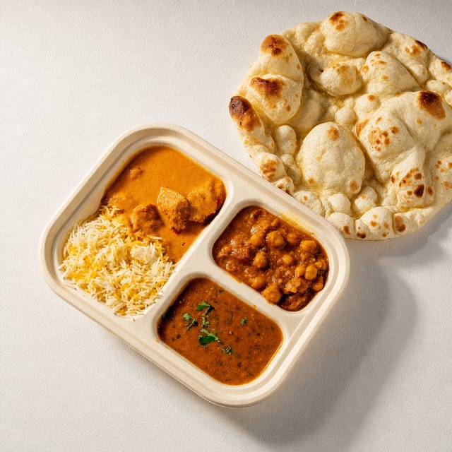 Chicken Tikka Platter.