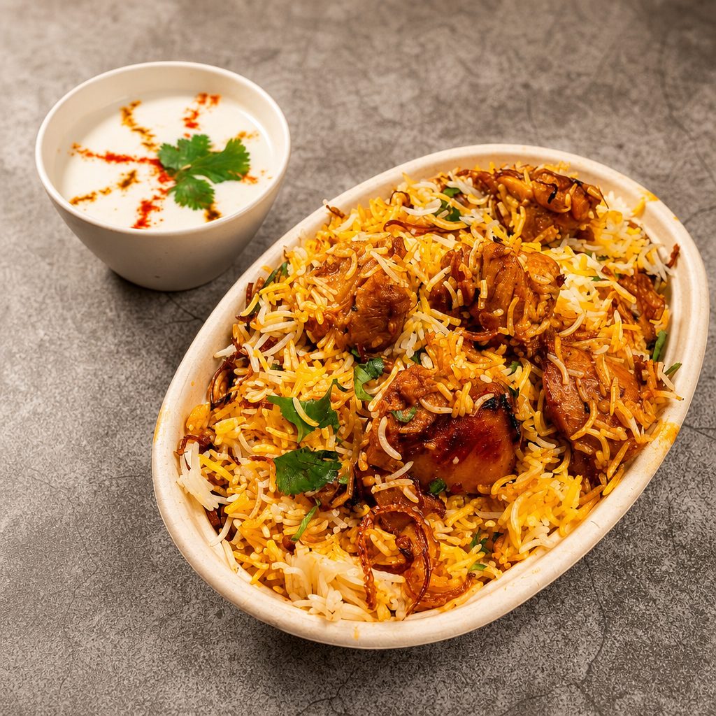 Chicken Biryani.