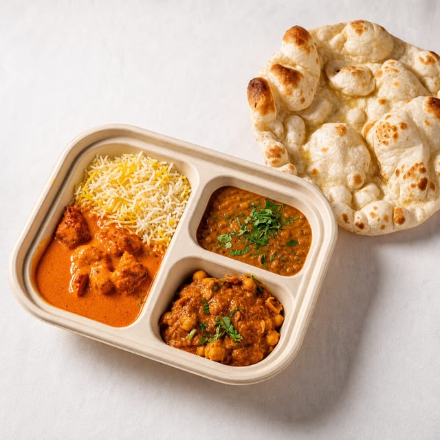 Butter Chicken Platter.