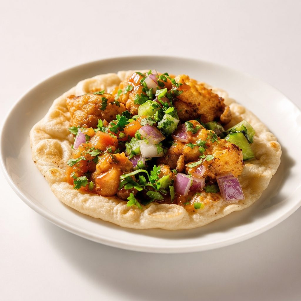 Crispy Cauliflower Taco.