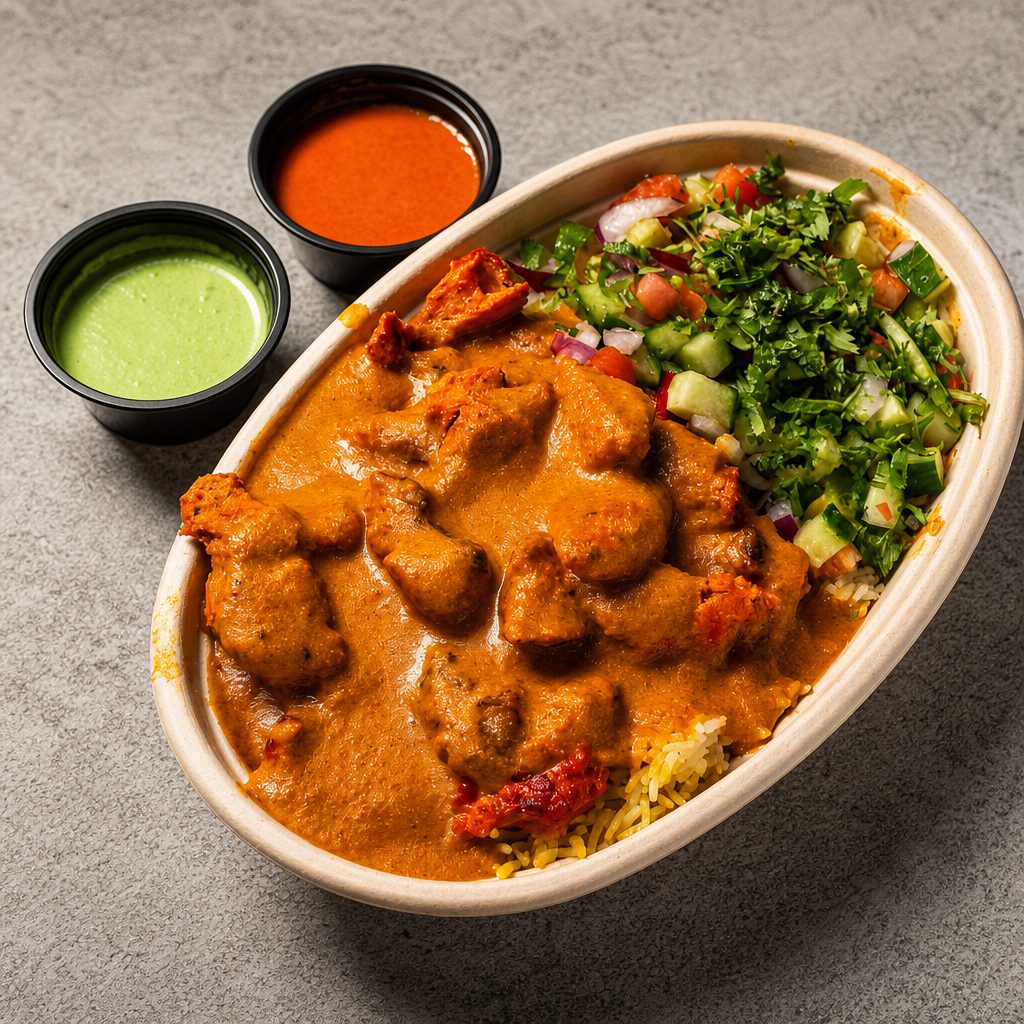 Butter Chicken Bowl.