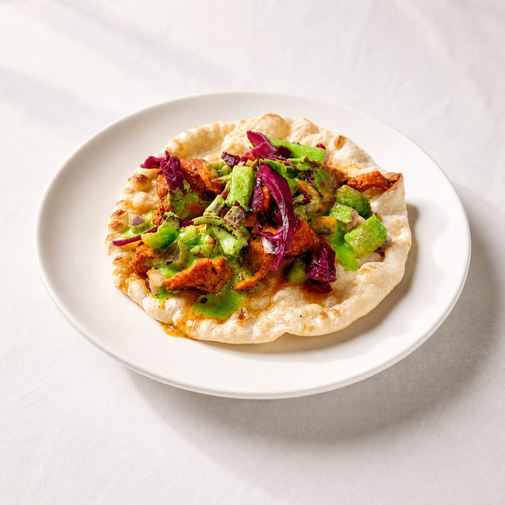 Butter Chicken Taco.