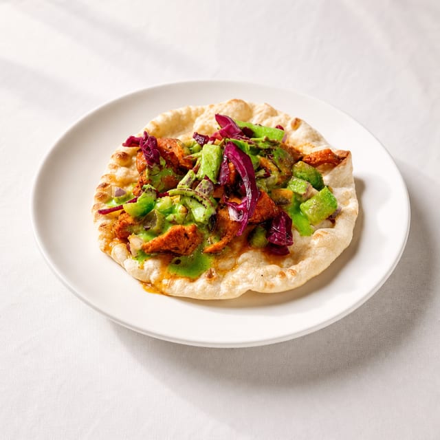 Butter Chicken Taco.