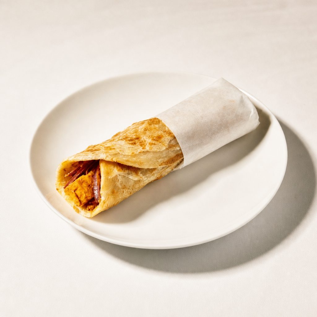 Paneer Kathi Roll.