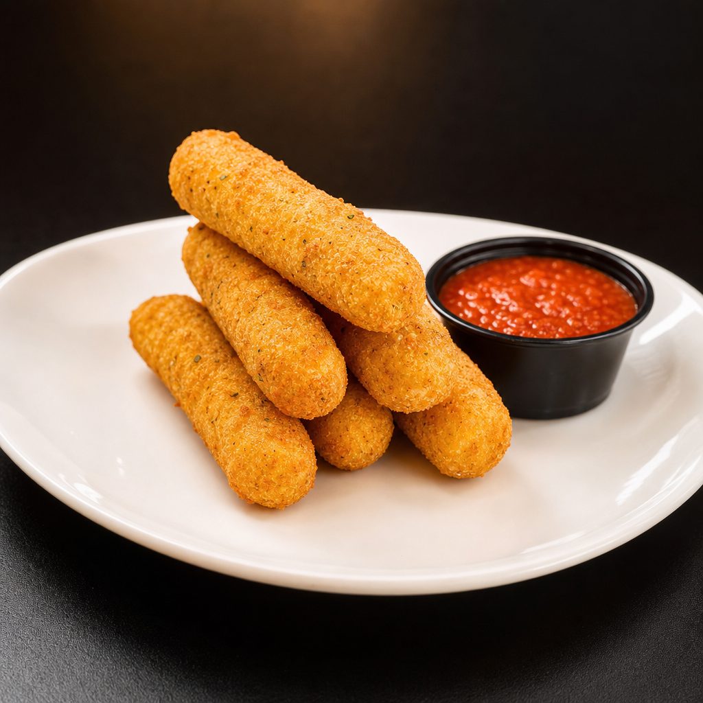 Mozzarella Sticks (6 Piece).