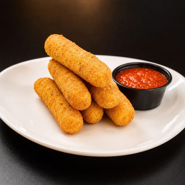 Mozzarella Sticks (6 Piece).