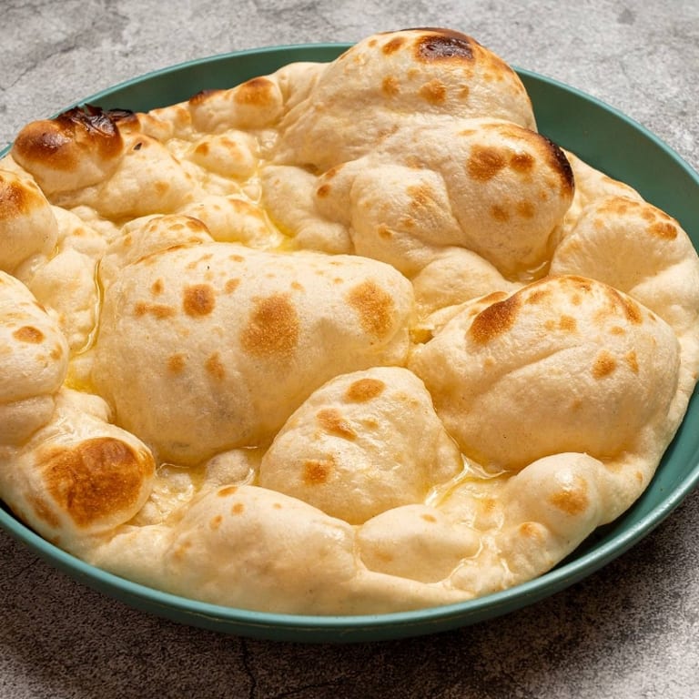 Savor our fresh naan